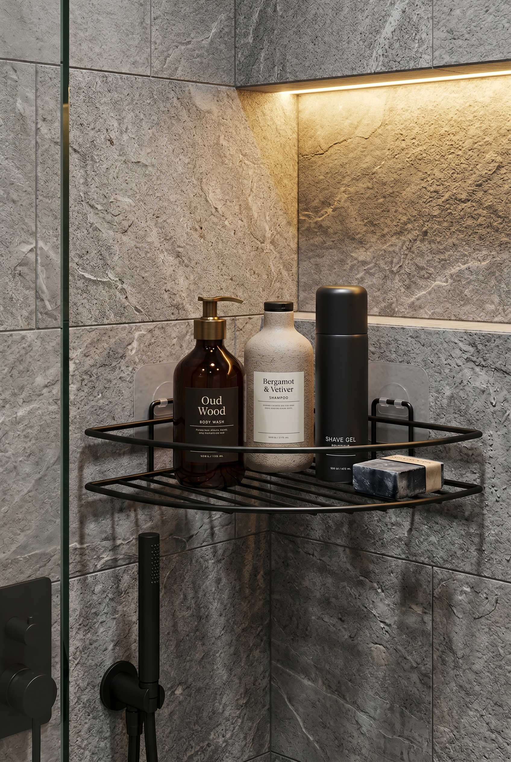 Filora Home Corner Organizer — in a modern Scandinavian kitchen