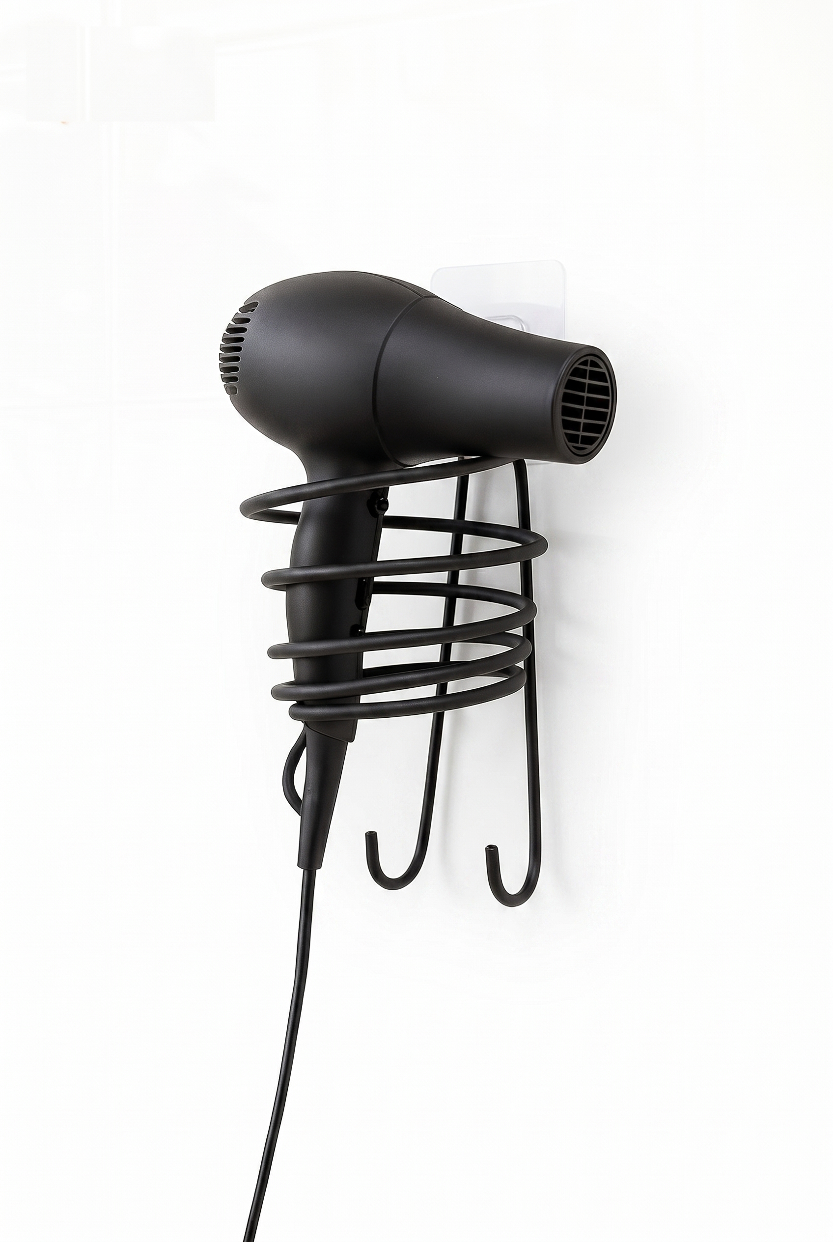 Filora Home Hair Dryer Holder — on white background – studio shot