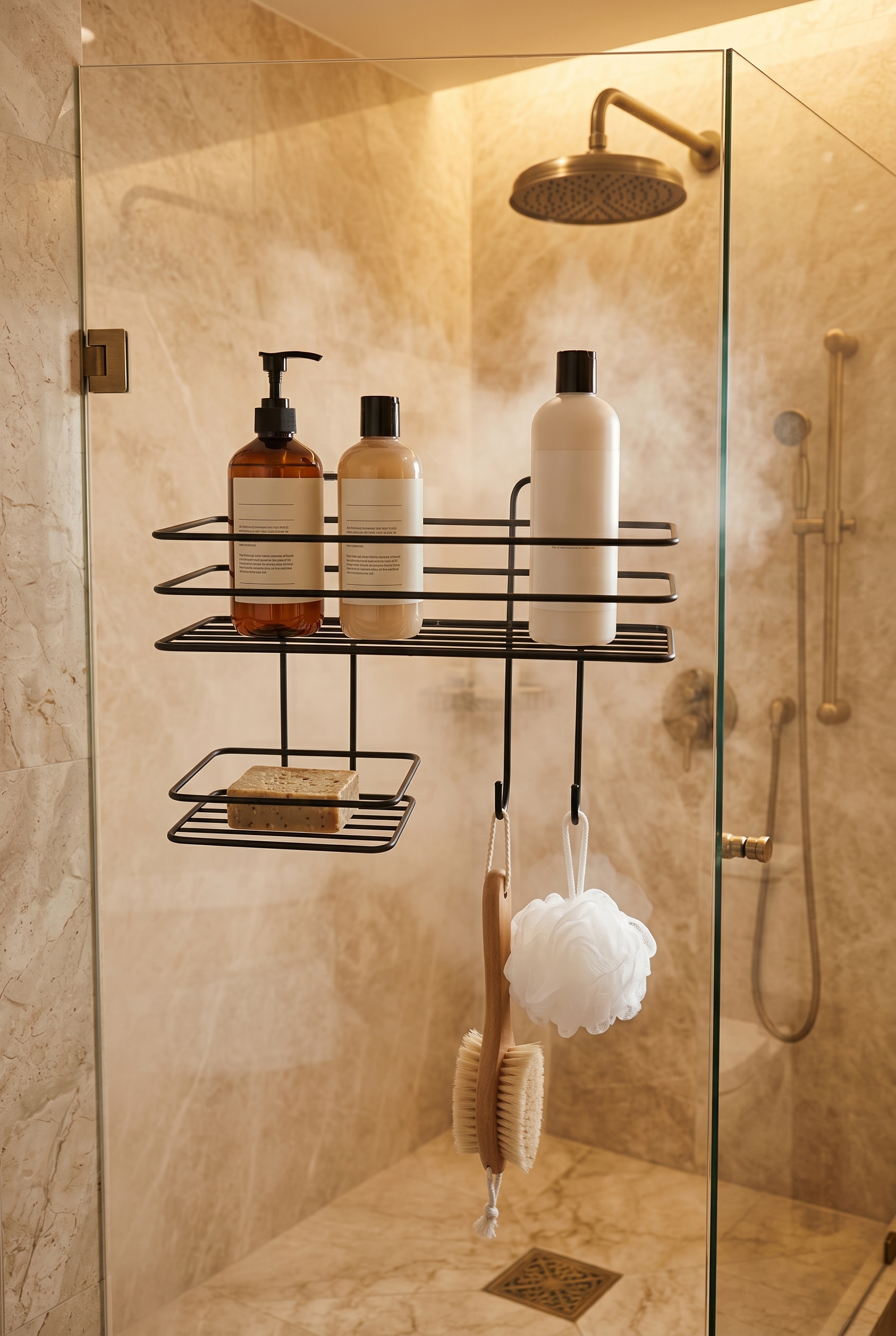 Filora Home Hanging Soap Dish Organizer — in a Turkish bathroom setting
